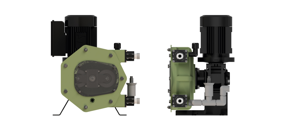 Bombas peristálticas Anticorrosivas Peribest modelos C12, C17, C21